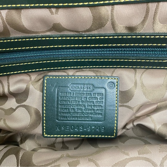 Coach Leather Handbag - Picture 6 of 6